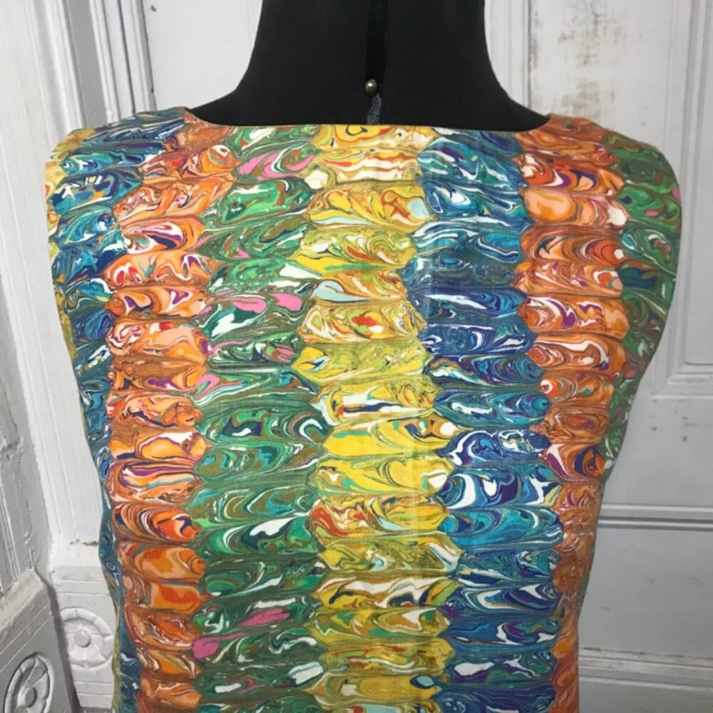 Art Star Vintage HKG California 60’s Shift Dress Size Small/Medium